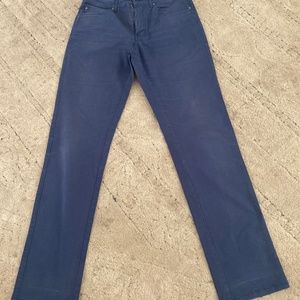 Peter Millar. Men’s 32 Blue Cotton Khakis. Casual or business casual.